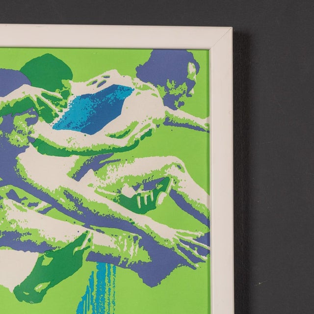 Vintage German Framed Olympic Posters, 1972, Set of 5 For Sale - Image 9 of 18