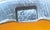 Modern Vintage Polish Baltic Egg Yolk Amber Sterling Silver Bracelet Gdansk 56.9g For Sale - Image 3 of 15
