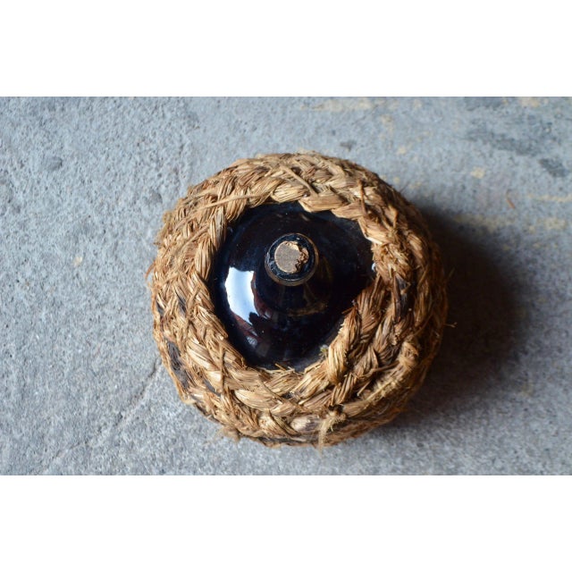 Beige 19th Century Dame Jeanne Bottle For Sale - Image 8 of 12