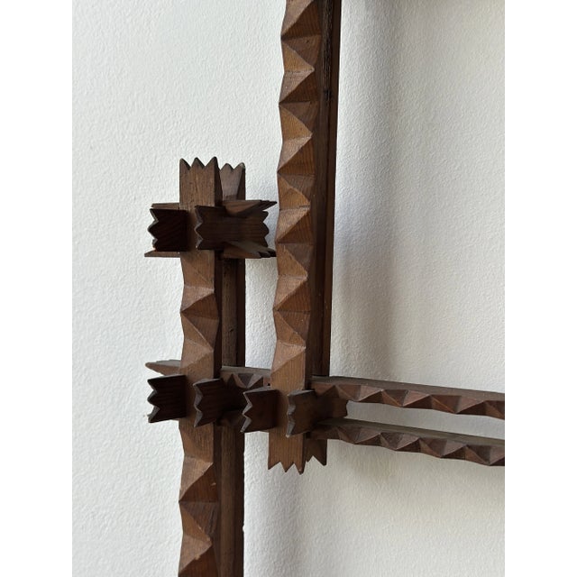 Antique Folk Art Puzzle Tiered Frame, Circa Early 20th Century For Sale - Image 11 of 18