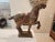 This listing consists of an antique Asian tang emperors horse that measures 24" tall and 26" long. This listing is in...