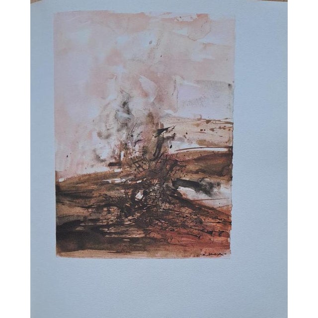 Zao Wou-Ki, Illuminations, Photogravure For Sale - Image 5 of 5