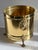 1970s Pair of Large Vintage Brass Lion Head Planters, Attributed to Bristol Brass, Hollywood Regency For Sale - Image 5 of 15