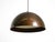 Mid-Century Modern Large Space Age Pendant Lamp with Copper Shade by Beisl Leuchten, 1960s For Sale - Image 3 of 18