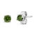 Celebrate any occasion with these classic shimmering solitaire diamond stud earrings. Fashioned in genuine .925 sterling...