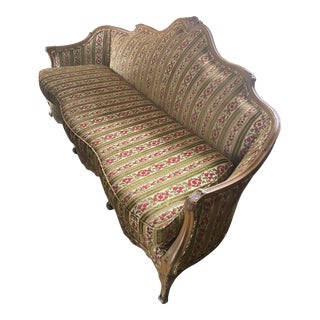 1920s Louis XV Walnut Sofa For Sale