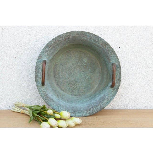 Monumental Bronze Dragon Basin For Sale In Los Angeles - Image 6 of 6