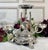 Large Centerpiece Candle Holder Vintage Andrea by Sadek Silver Plated Centerpiece For Sale - Image 4 of 13