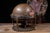 Set of four copper and nickel-plated rolltop chafer servers designed for buffet, banquet, hotel, or catering use. Each...