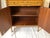 Brown Elegant Adam Style Hand Painted Cabinet. For Sale - Image 8 of 9