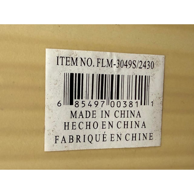 Ornate Floral Framed Wall Mirror, Vintage For Sale - Image 12 of 12