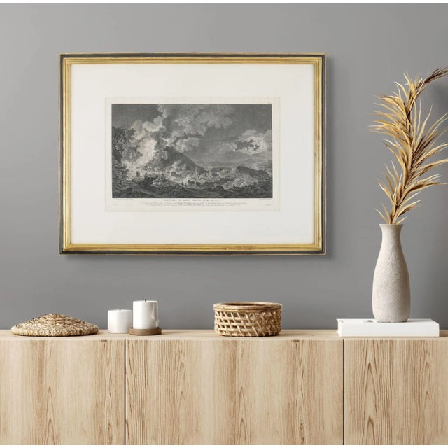 The Eruption of Vesuvius 14 May 1771 by Heinrich Guttenberg (After Pierre-Jacques Volaire), C. 1800 For Sale - Image 12 of 12