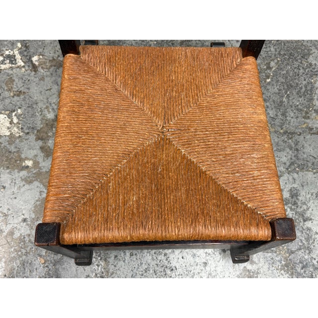 Gustav Stickley Model No. 305 Sewing Rocker, Antique For Sale - Image 9 of 12