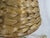 Rustic Vintage Water Hyacinth Braided Reed Lamp Shade For Sale - Image 3 of 12