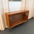Brown 1960s Scandinavian Modern Teak Glass Front Bookcase Display Cabinet For Sale - Image 8 of 9