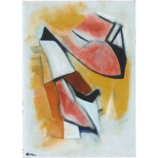 Informal Sign is an original artwork realized by Giorgio Lo Fermo in 2014. Oil on canvas applied on hardboard. Hand signed...