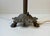 Antique Danish Brass Lion Paw Table Lamp, 1920s For Sale - Image 6 of 11