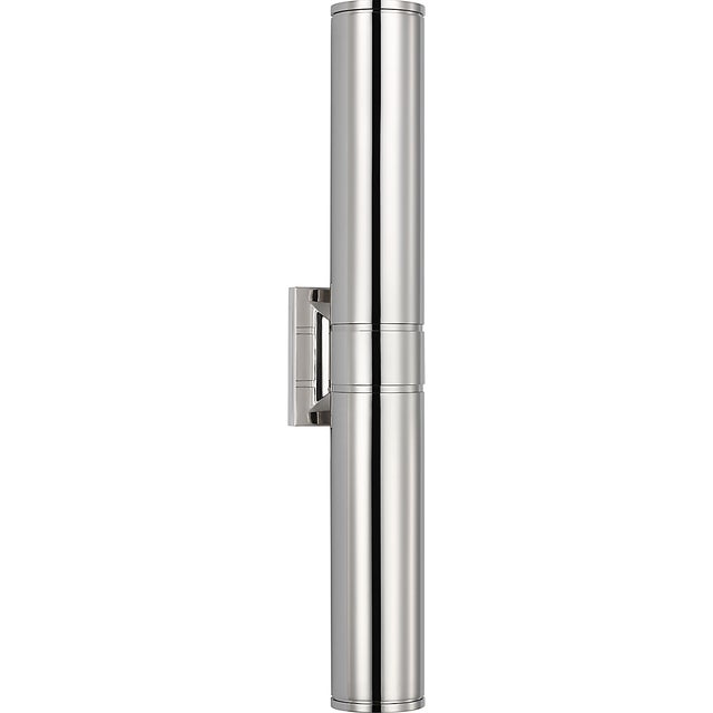Chapman & Myers for Visual Comfort Signature Provo 28" Canister Light in Polished Nickel For Sale
