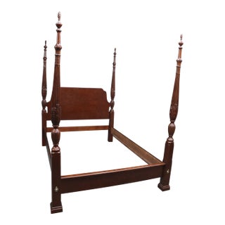 Kincaid Cherry Queen Four Poster Bed For Sale