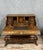 Holland, 18th century: important bombé writing commode in carved, molded wood with marquetry of antique-style flowers and...