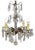 Antique Bohemian Crystal Chandelier, 1890s For Sale