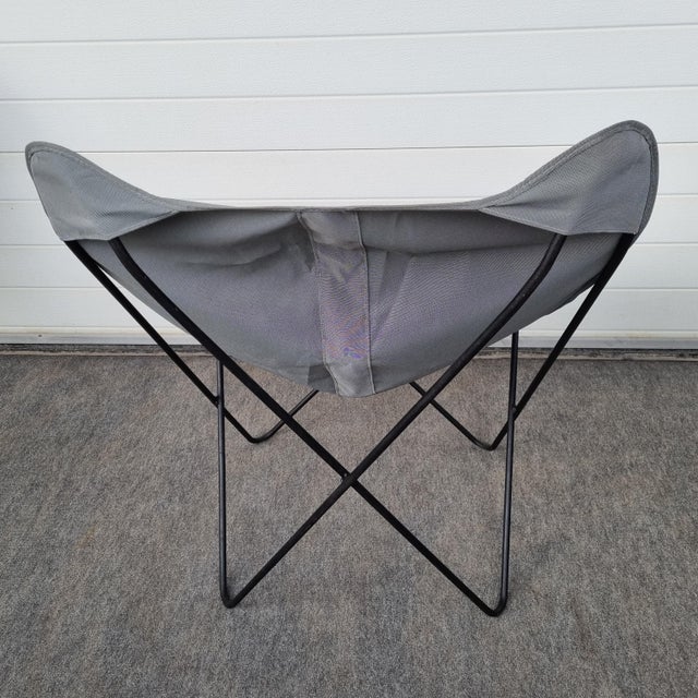 Butterfly Armchairs attributed to Jorge Hardoy-Ferrari for Knoll, 1960, Set of 5 For Sale - Image 15 of 18