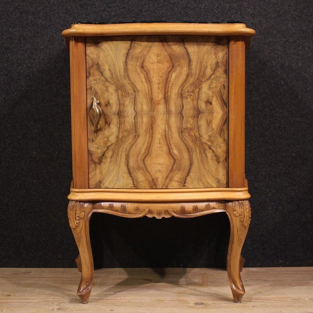 Vintage Italian Bedside Tables, 1950, Set of 2 For Sale - Image 6 of 14