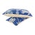2020s Lumbar Pillow Pair – Thibaut Goa Fabric With Sunbrella Contrast Welt & Back For Sale - Image 5 of 8