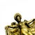 Art Nouveau Vide-Poche with Female Figure in Bronze-Toned Metal, 1890s For Sale - Image 3 of 8