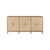 Raffia covered console with wood trim. Not intended for clothes storage. (Hardware extends depth to 22") Designed by...