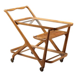 Beech Serving Trolley, 1950s For Sale