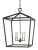 Transitional Currey & Company Denison Black Grande Lantern For Sale - Image 3 of 3