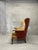 Vintage Wingback Armchair For Sale In Baltimore - Image 6 of 14