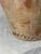 French Provincial Antique Earthenware Storage Jar With Green Glaze and Staple Repair For Sale - Image 3 of 9