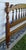 Vintage Queen Size Americana Style Cherry Wood Headboard W/Spindles For Sale - Image 11 of 12