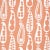 SAMPLE - Schumacher x Drusus Tabor Paisley Peas Wallpaper In Terracotta For Sale