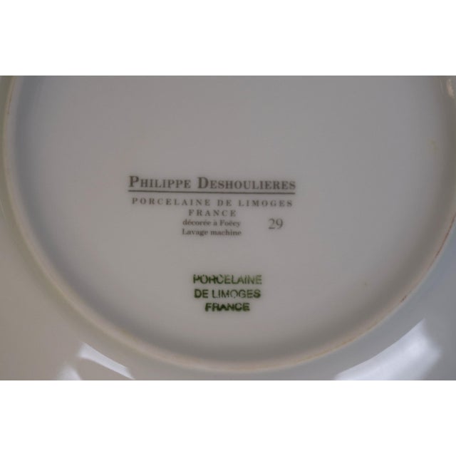 Set X 6 French Limoges 6"d Plates W/ Polo Match Scenes For Sale - Image 9 of 9