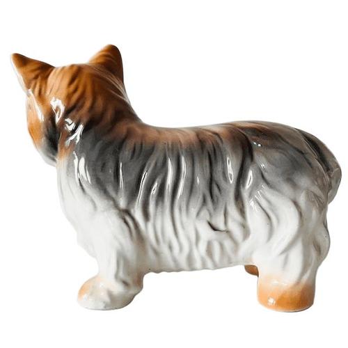 Mid-Century Porcelain Yorkshire Terrier Dog Figurine from Imoto, 1960s For Sale - Image 4 of 7