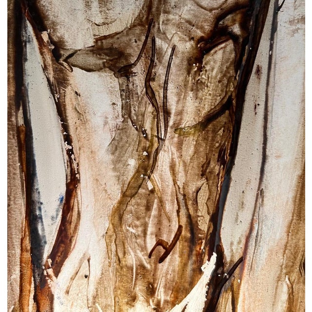 Vivaldo Martini, Weightlifter, Oil on Canvas For Sale - Image 5 of 12