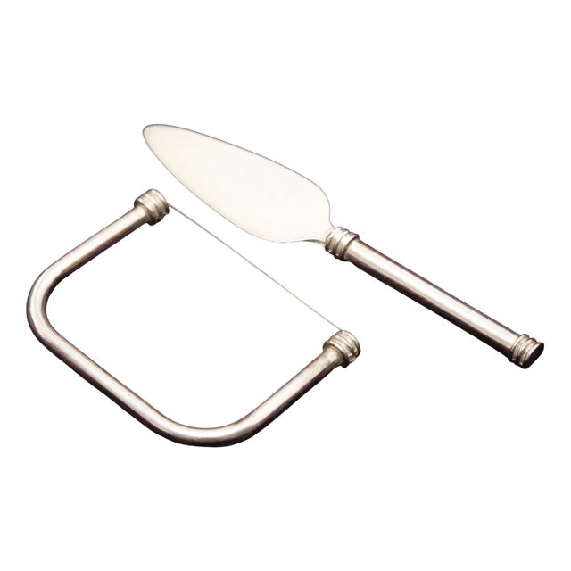 Silver Foie Gras Server Set, 1970s, Set of 2 For Sale