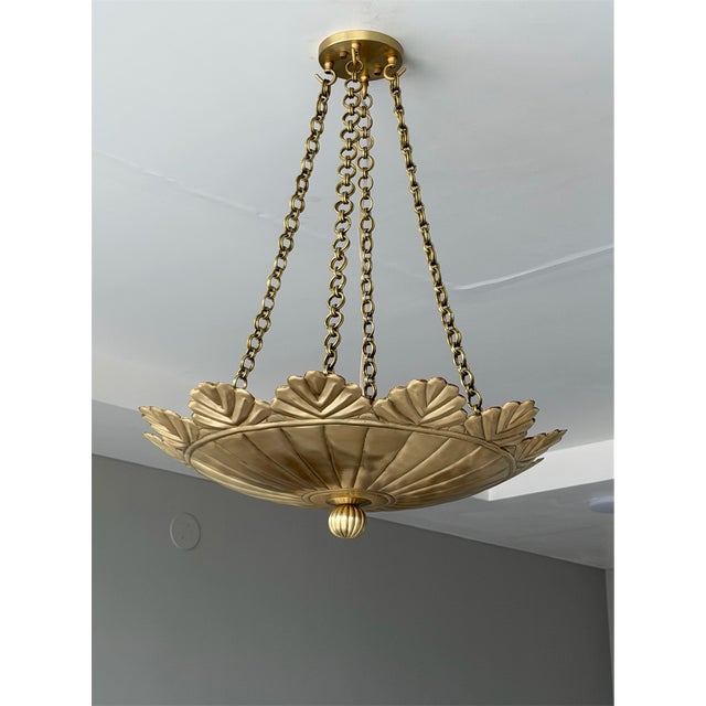 Unique Design Brass Pendant Light Fixture For Sale - Image 13 of 13