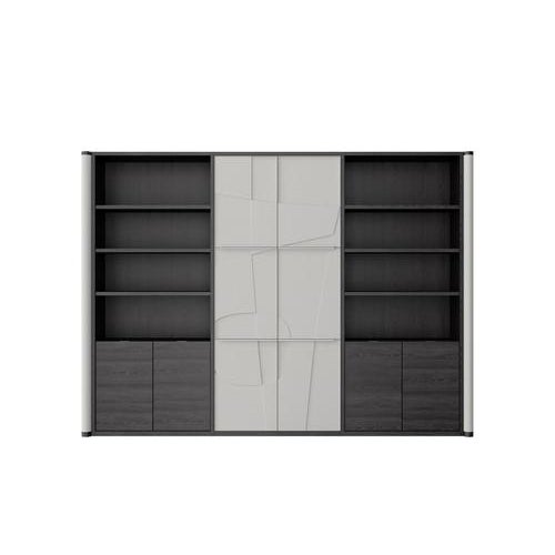 Black and White Library Wall Unit by Ultramobili For Sale - Image 12 of 13