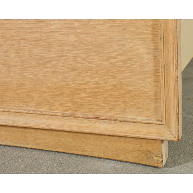 Pair of Twin Scandanivian Modern Style Cerused Oak Beds For Sale - Image 12 of 18