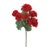 Brighten your space with the Geranium Floral Bush, featuring vibrant red geranium flowers and lush, variegated green...