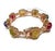Late 20th Century Bochic “Capri” Vintage Ruby & Multi Sapphire Cuff Set In 18K Gold & Silver For Sale - Image 5 of 9