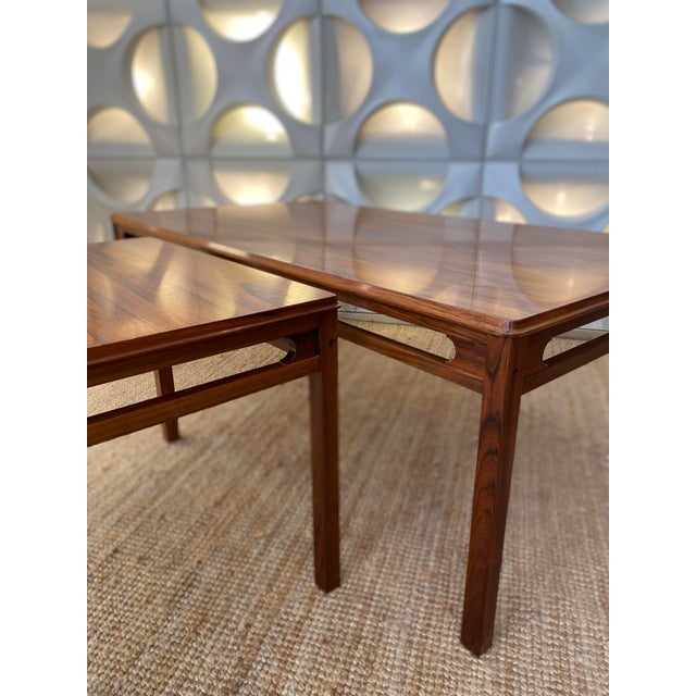 Vintage Coffee Tables by Rasmus Solber for S Mobler, 1960s, Set of 2 For Sale - Image 4 of 13