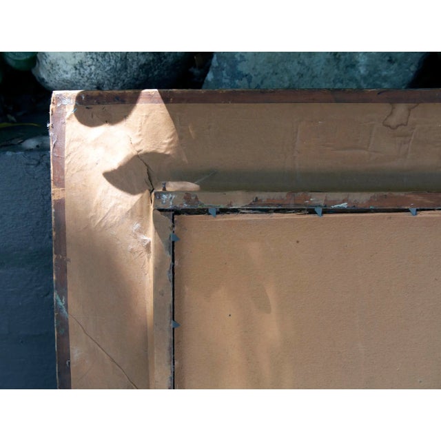 1940s Fauvist Fruit Bowl Cubist Still Life Framed Oil Painting For Sale In Los Angeles - Image 6 of 7