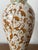 Vintage Hand-Painted Italian Style Ceramic Table Lamp With Ochre Scrollwork & Celadon Green Accents For Sale In Los Angeles - Image 6 of 11