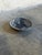 Chocolate Ceramic Shallow Bowl Sgraffito a Mythical Creature Motif Johgus Bornholm Mid-Century 1960s For Sale - Image 8 of 9