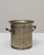 A 20th Century French silver-plated champagne bucket featuring a straightforward cylindrical form softened by a subtly...